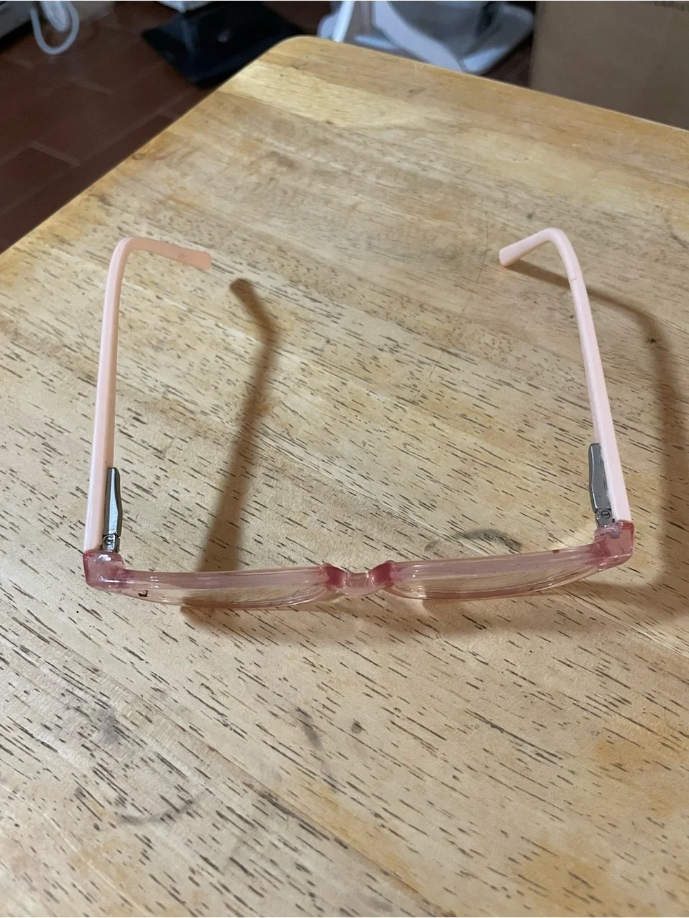 Youth Modern SPRINKLES BUBBLE GUM eyeglasses Pink plastic Full Rim blue case